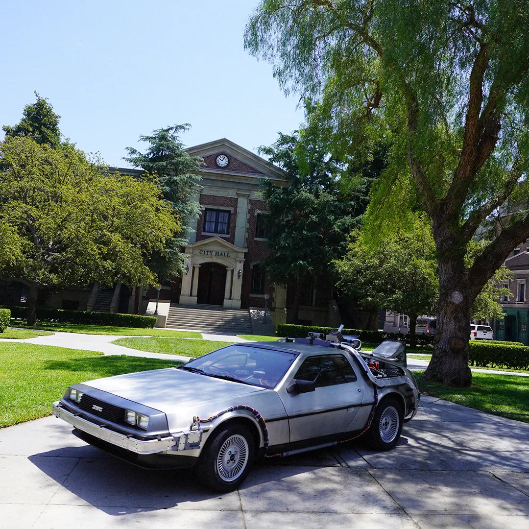 Universal Studios Hollywood DeLorean