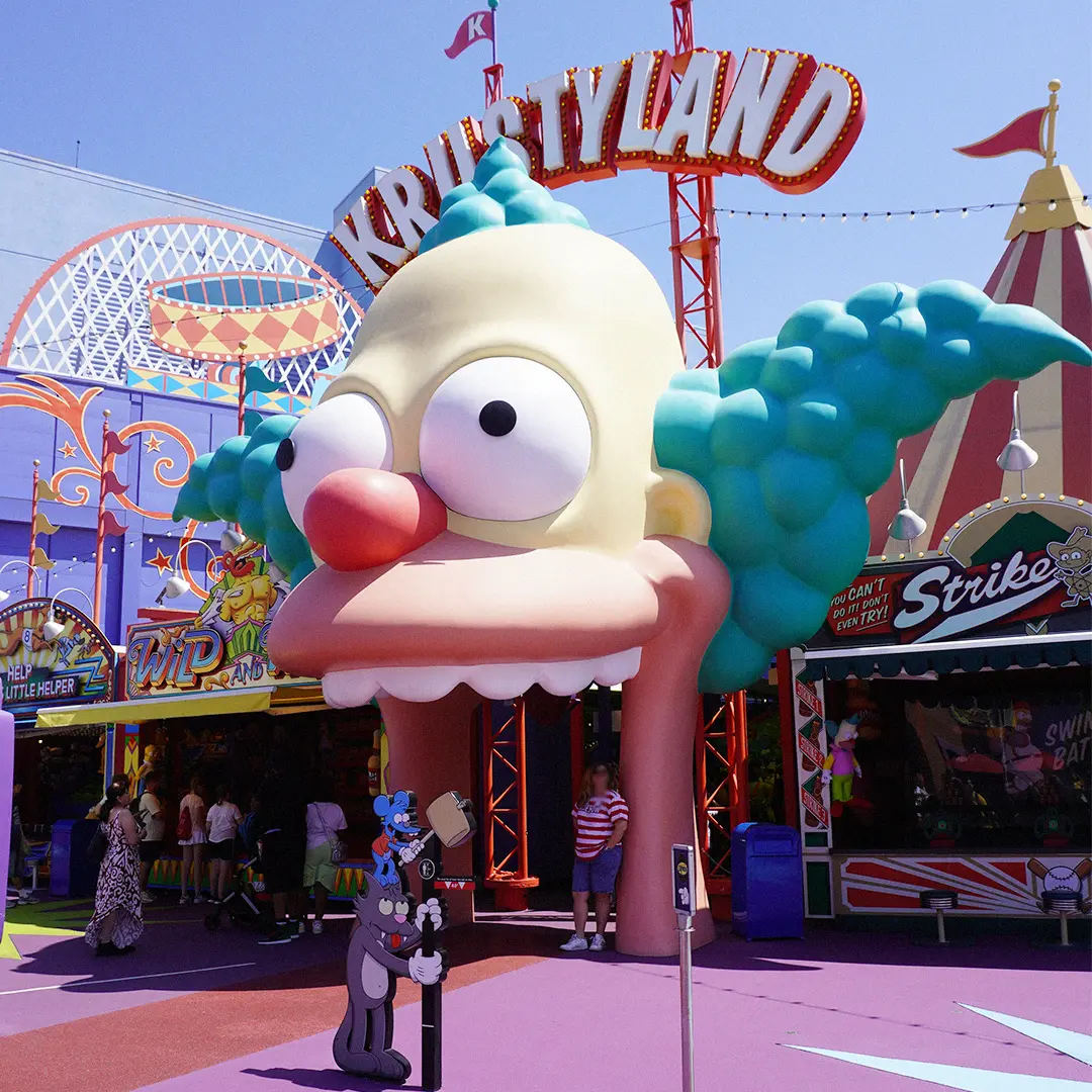 Los Angeles Krusty Land Universal Studios