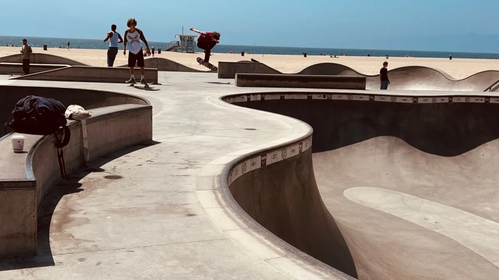 Skate Park Venice Beach Los Angeles