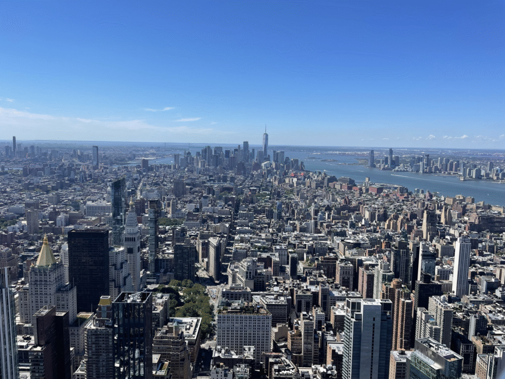 New York Empire State Building Vista