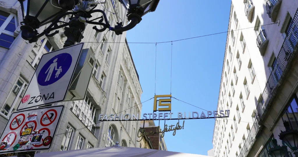 Viaggio a Budapest: Fashion Street