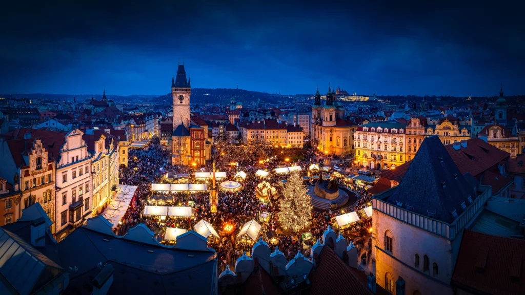 Natale e Capodanno a Praga - Piazza Venceslao